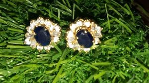 Blue Stone Jewelry Set