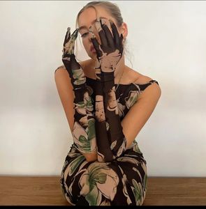 Floral Backless Maxi Dress