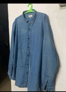 Pepe Jeans London Blue XXL Shirt | Small Tear