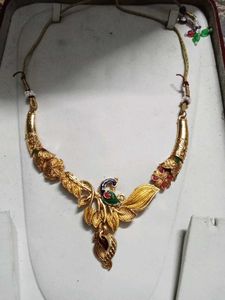 Ruby & Crystal Statement Necklace