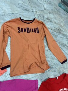 combo of 4 tshirt for women