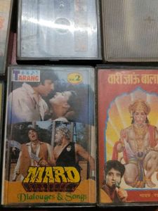 Vintage Bollywood Cassette Tapes - Lot of 40