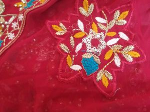 Pink Bollywood Dhoti Lehenga Sari With Jacket ✨