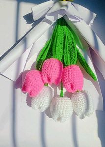 Crochet Tulip Bouquet 💐