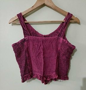 Sleeveless Crop Top