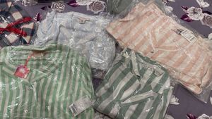 Cotton Co-ord Sets In Different Colours And Sizes