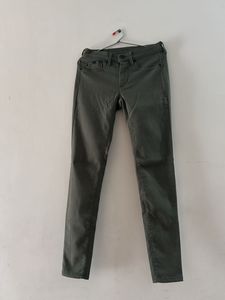 Olive Green Skinny Jeans