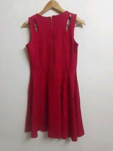Blood Red Mini Dress