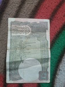 One Rupee Note