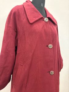 Burgundy Overcoat
