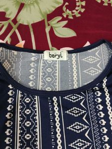 Patterned Tank Top
