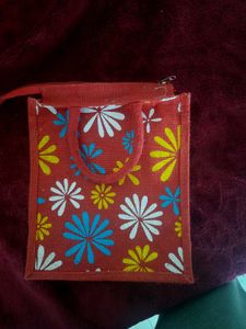 Jute Handloom Bag,Hasn&#39;t Been Used At All