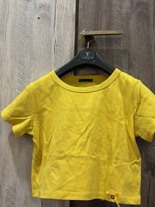 Yellow Crop Top