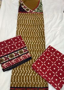 Batik Print Cotton Suit Set