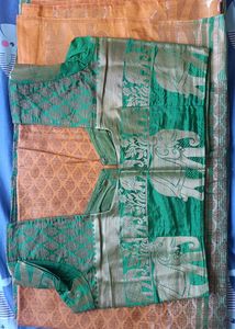 Silk Cotton Yellow Saree
