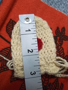 0-6 Months Baby Woolen Mittens And Booties