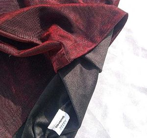 Brand New(Savana Dual Shade)Red Shimmer Mini Dress
