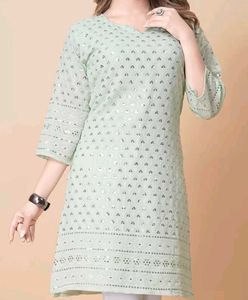 Elegant Georgette  Sequin Work Kurta