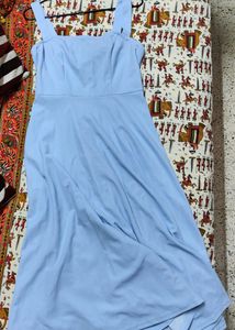 Sky Blue Korean Style Dress (Price Drop!!)