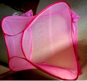 Pink Pop-Up Mosquito Net Tent