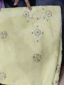 Embroidery Suit Material With Dupatta