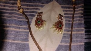 Elegant Pendant and Earring Set