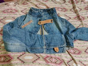 Cropped Denim Jacket