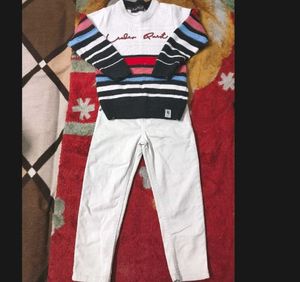 Vintage Knit Sweater & Pants Set