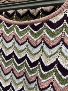 Patterned Knit Top