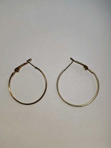 Gold Hoop Earrings