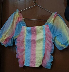Offshoulder Tunic Top