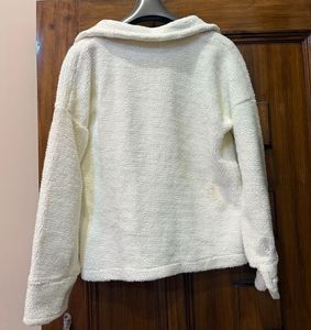 Sassafras White Sherpa Jacket