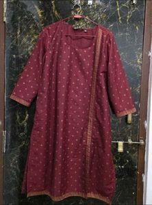 Foil Printed Kurta
