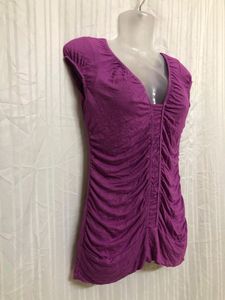 Clockhouse Purple Short Sleeve Top