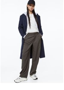 H&M Grey Tailored Trouser Pants