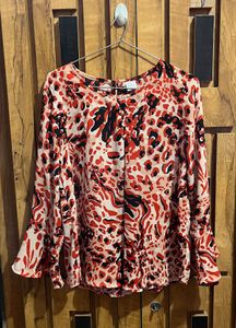 Animal Print Top