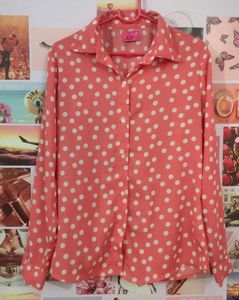 Women Polka Dots Shirt