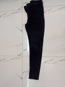 High Waist Skinny Black H&M Denim