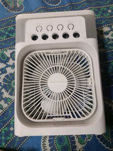 1. "Portable Mini Air Cooler (White) – USB Chargin