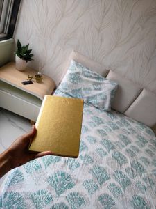 Premium Gold Hardcover Notebook Elegant &amp; Minimal