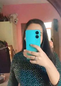 Green Embellished Kurta Set