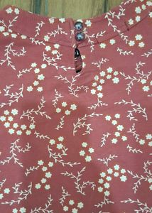 Cute Floral Print Top for women