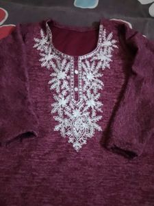 Combo Woolen Suit Aur Baby Wollen Frock