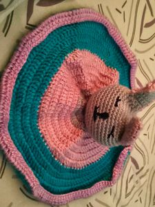Handmade Crocheted Lovey Blanket
