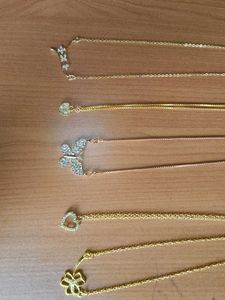 Gold Charm Necklace(1 Pc- 99/-)