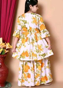 Kurti Plazo Sharara Set