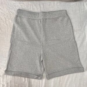 Grey Casual Shorts