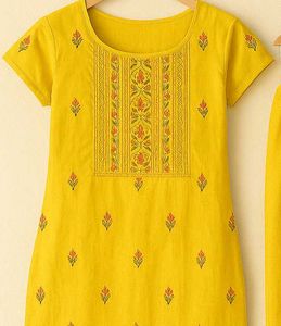 Yellow Kurta Set