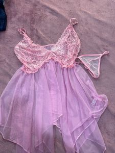NET LINGERIE WITH GBSTRING