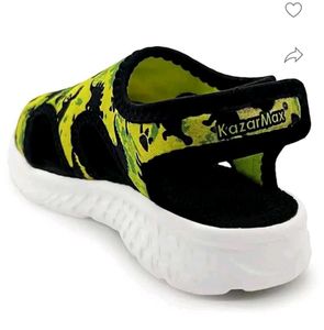 Kazarmax Velcro Strap Sandals Shoes For Kids
